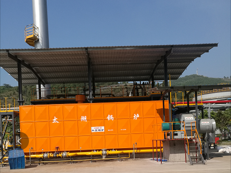 重慶建峰化工股份有限公司二化裝置快裝鍋爐島成套工程項目50T鍋爐